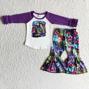 Little girls 2 piece set (Hocus pocus )
